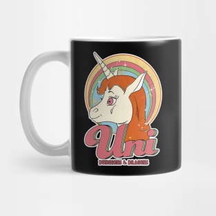 Uni (Black Print) Mug